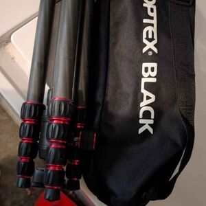 Black and Red Tripod